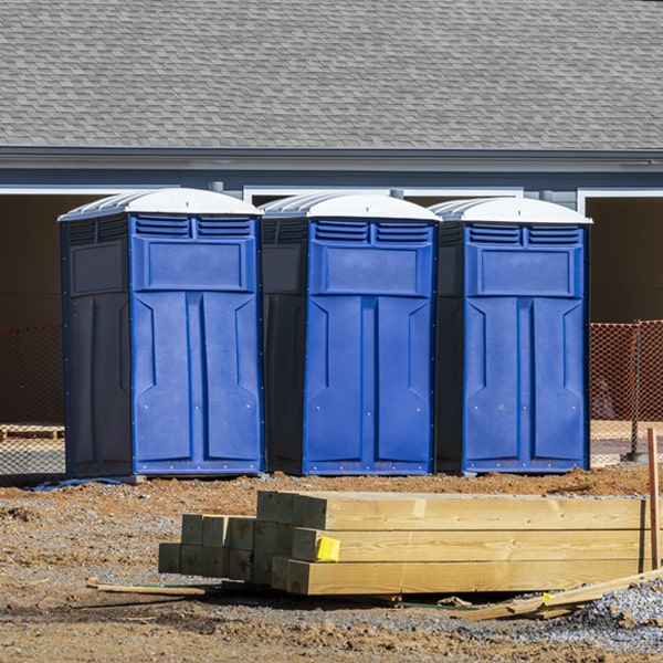 do you offer hand sanitizer dispensers inside the portable toilets in Meridian California